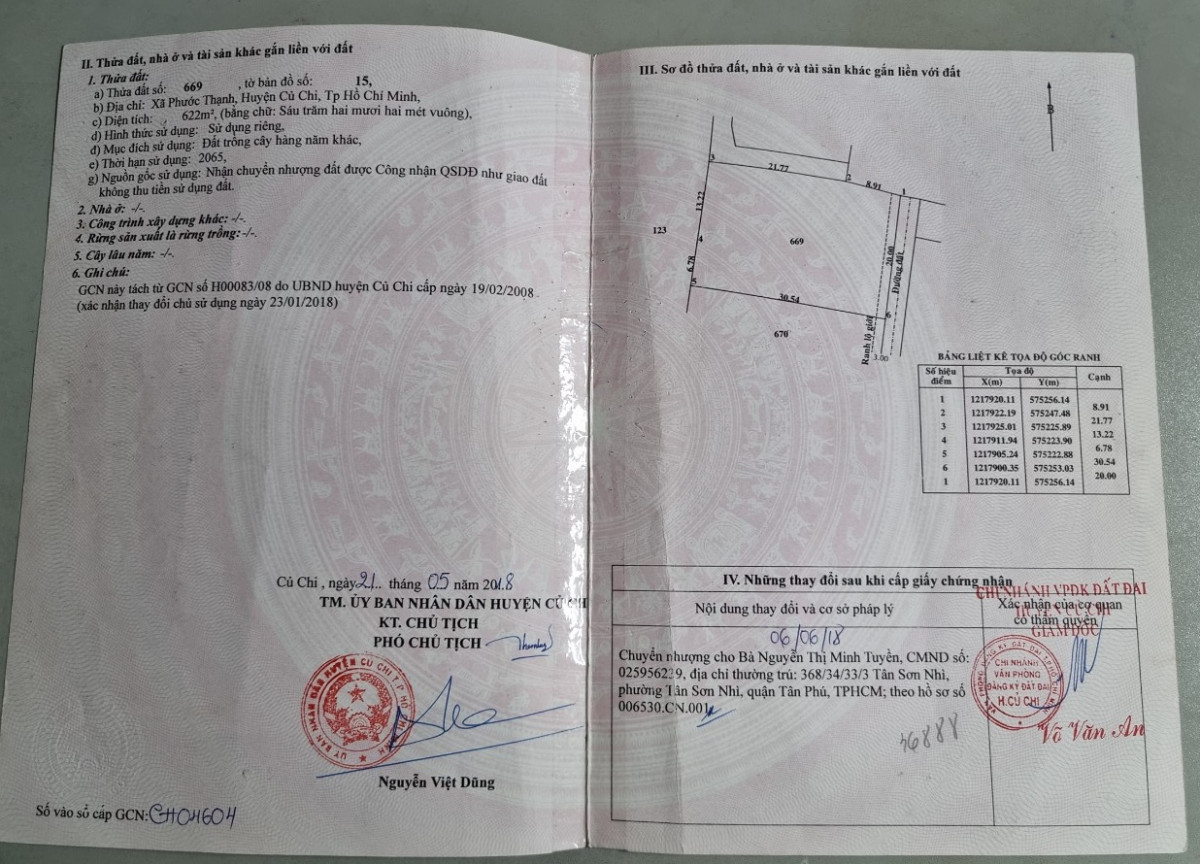 Đất đã có sổ riêng Đất đã có sổ riêng